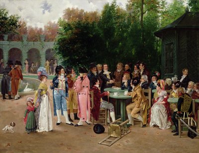Et oppmerksomt publikum av Charles Louis Kratke