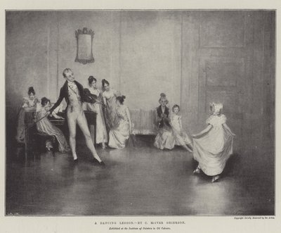 En dansetime av Charles MacIvor or MacIver Grierson