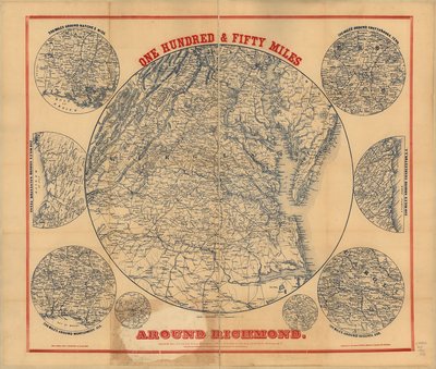 Ett hundre og femti miles rundt Richmond. 9. utg. av Charles Magnus