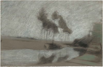 Mystisk landskap, 1894. av Charles Marie Dulac