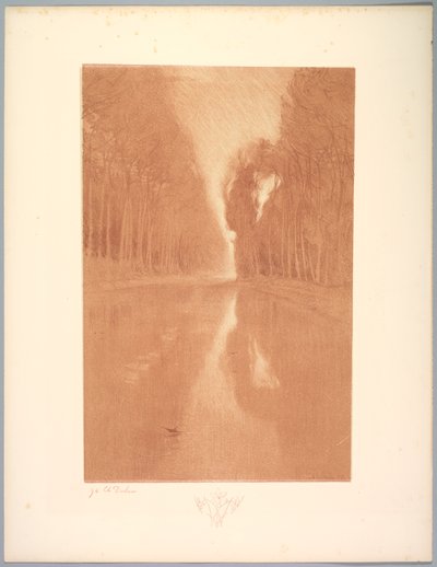 Suite av landskap: Landskap, Plate 2, Note, Starflowers av Charles Marie Dulac