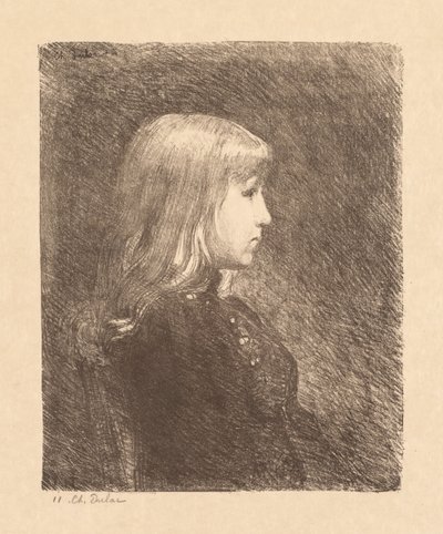 Ung dame ung jente, 1892. av Charles Marie Dulac