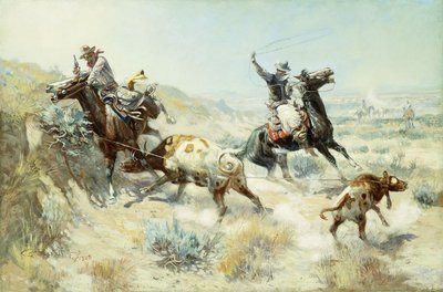 Range Mother, 1908 av Charles Marion Russell