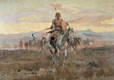 Stjålne hester av Charles Marion Russell