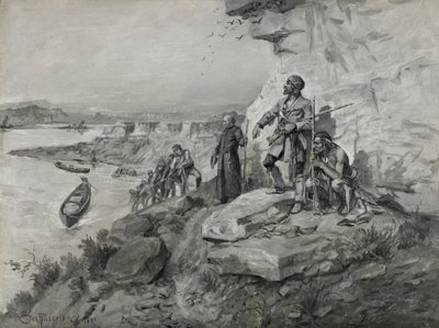 Reisende, 1898 av Charles Marion Russell