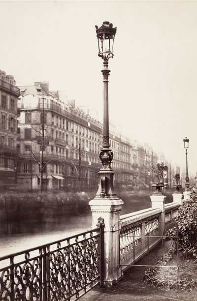 Kunst og håndverk gammel modell, 1864. av Charles Marville
