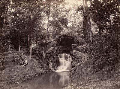 Grotte i Bois de Boulogne, 1858-1860. av Charles Marville