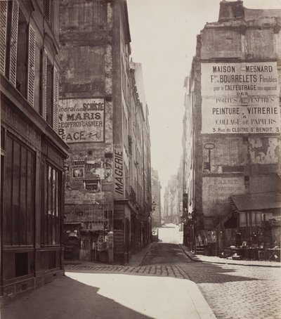 Rue Saint-Jacques, 1864 - før februar 1867. av Charles Marville