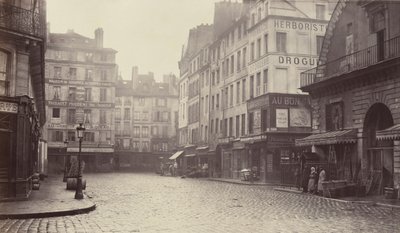 Rue de la Lingerie, Rue Berger, 1860-70-tallet. av Charles Marville