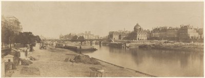 Seinen fra Pont du Carrousel Ser mot Notre Dame av Charles Marville