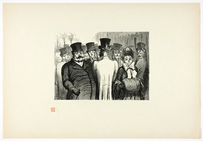 Boulevard des Italiens, fra Unique Edition av Thirty-Six Woods av Charles Maurand