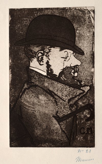 Henri fra Toulouse-Lautrec. av Charles Maurin