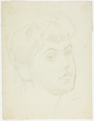 Portretthode av en ung kvinne av Charles Maurin