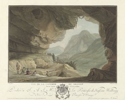 Utsikt over et landskap fra Cave of the Dragon Vue de la Caverne du Dragon dans le Canton d
