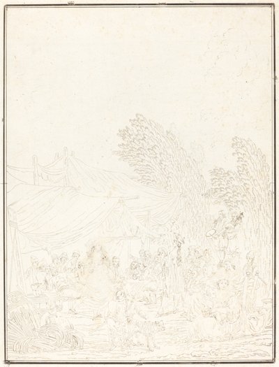 Noce de Village Village Wedding, 1785. av Charles Melchior Descourtis