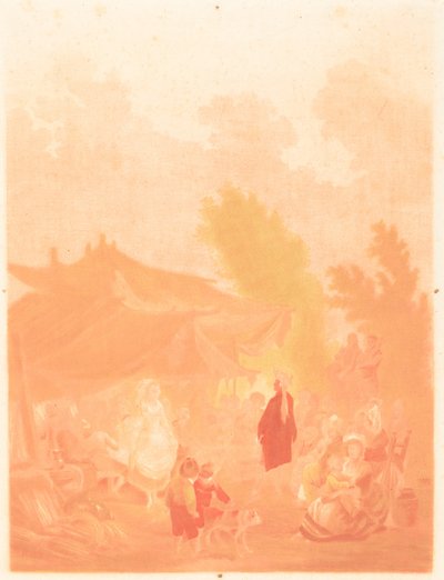 Noce de Village Village Wedding, 1785. av Charles Melchior Descourtis