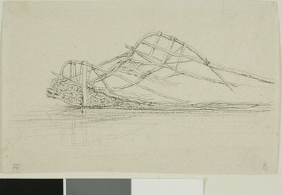 En New Zealand-float av Charles Meryon