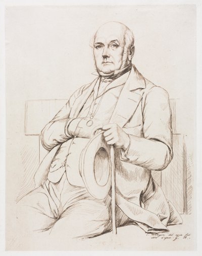 Casimir le Conte, etter Boulanger av Charles Meryon