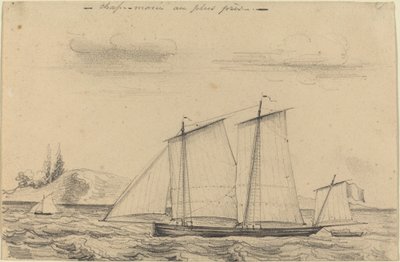 Nærmeste tidevannsjeger av Charles Meryon