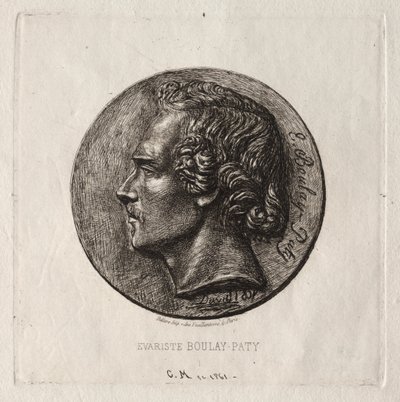 Evariste Boulay-Paty; en dikter av Charles Meryon