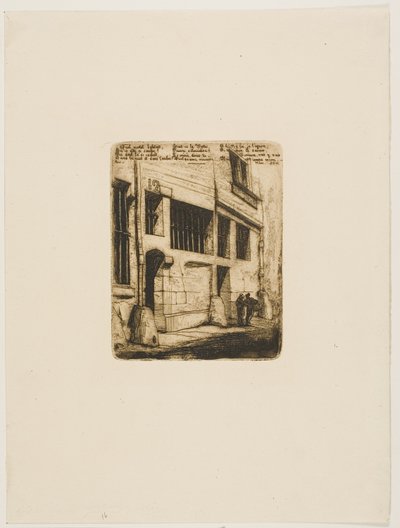 Bad Boys Street av Charles Meryon