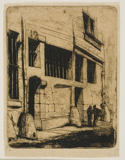 Bad Boys Street av Charles Meryon