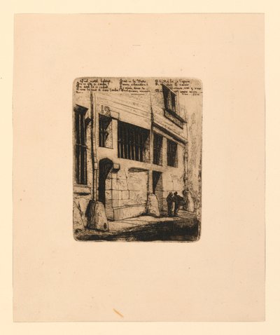 De slemme guttenes gate av Charles Meryon