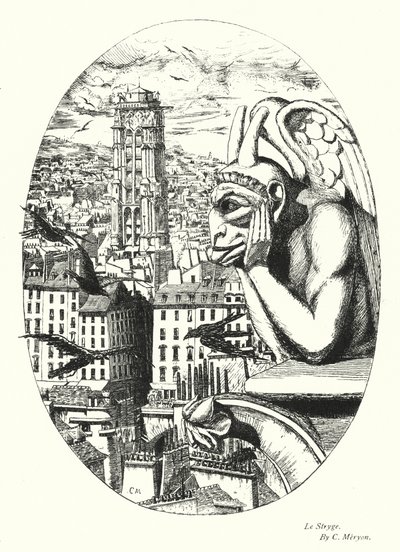 Og Stryge (medlemmer) av Charles Meryon