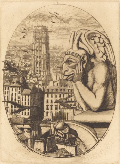 Le stroge (Vampyren) av Charles Meryon