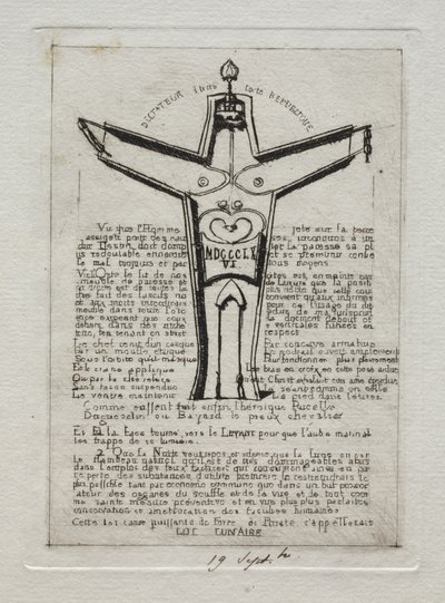 Måneloven, 1866. av Charles Meryon