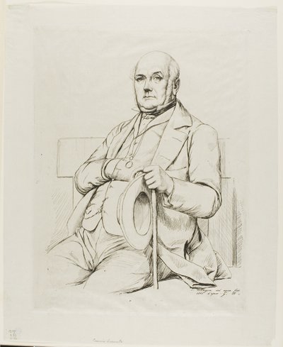 Portrett av Casimir the Tale av Charles Meryon