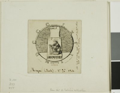 Rebus: Here Lies the Ancient Vendetta av Charles Meryon