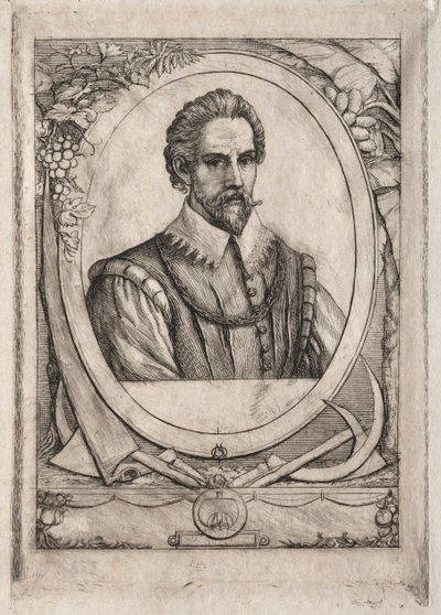 Rene de Laudonniere Sablais (de Burdingale) av Charles Meryon