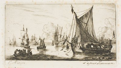 Sørhavsfiskere av Charles Meryon