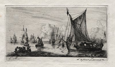 Sørhavsfiskere av Charles Meryon