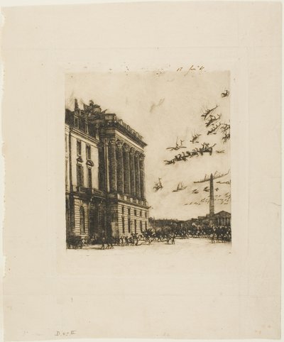 Admiralitetet, Paris av Charles Meryon