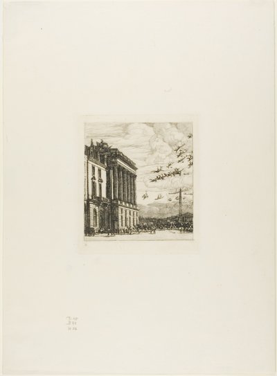 Admiralitetet, Paris av Charles Meryon