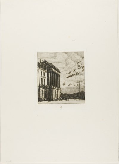 Admiralitetet, Paris av Charles Meryon