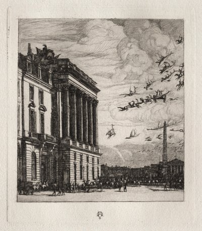Admiralitetet, Paris av Charles Meryon