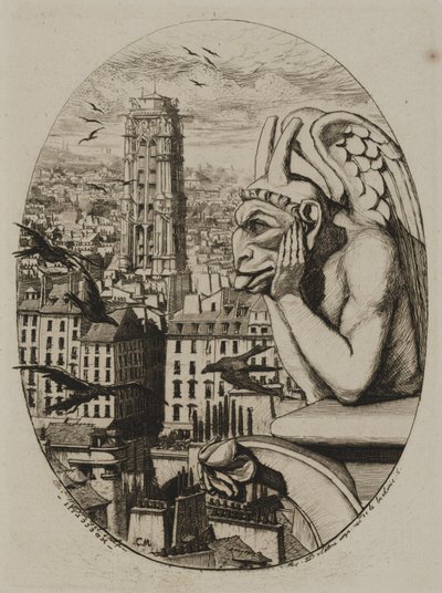 Gargoylen av Charles Meryon