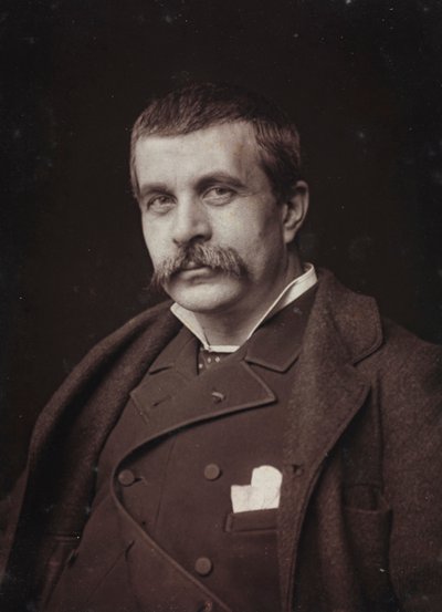 Kunstnerisk og biografisk album, 5. årgang, Salong 1885; portrett av den franske maleren Jean-Jules-Antoine Lecomte du Nouÿ (1842-1923) av Charles Michelez