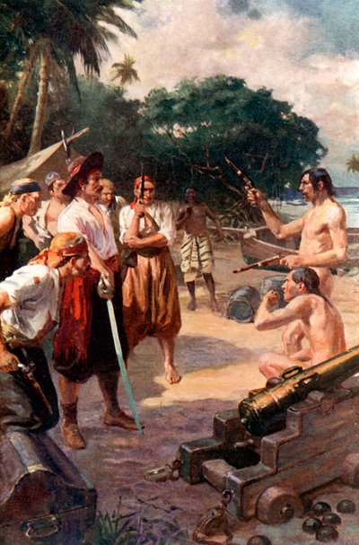 Cockburn og napolitaneren blant piratene av Charles Mills Sheldon