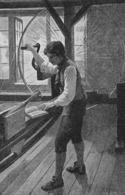 David Livingstone begynte sitt arbeidsliv ved vevstolen av Charles Mills after Sheldon