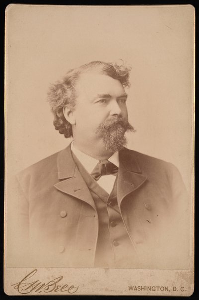 Portrett av Alexander Brown 1843-1906, før 1893. av Charles Milton Bell