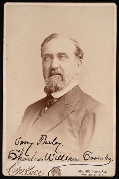 Portrett av Charles William Coombs, før 1893. av Charles Milton Bell