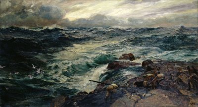 Rovfugler av Charles Napier Hemy