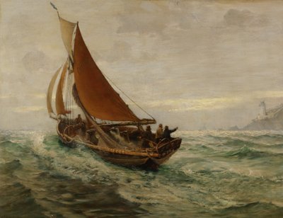 Daggry til sjøs, 1890 av Charles Napier Hemy