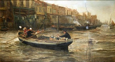 Endelig hjemme! av Charles Napier Hemy