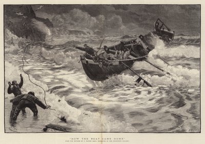 Hvordan båten kom hjem av Charles Napier Hemy