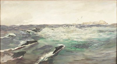 Niser som jager makrell av Charles Napier Hemy